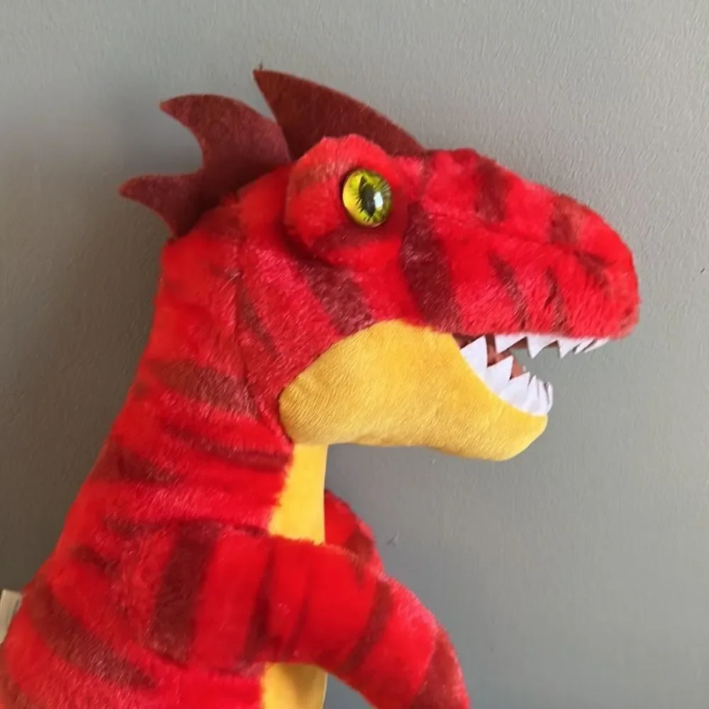 Build a bear Velociraptor Rare stuffed animal dinosaur